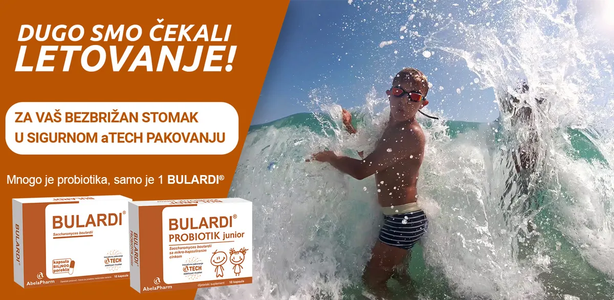 PAŽNJA! BEZ OVOGA NE KREĆITE NA PUT. BULARDI® ZA VAŠ BEZBRIŽAN STOMAK!