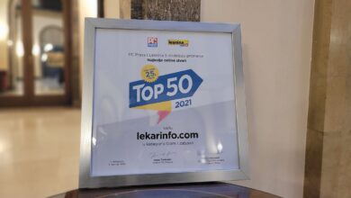 LekarInfo.com dobitnik prestižne PC Press nagrade za najbolji sajt u Srbiji - TOP50