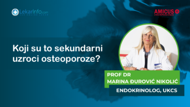 Koji su to sekundarni uzroci osteoporoze koje je potrebno isključiti pre nego što započnemo terapiju za osteoporozu?￼