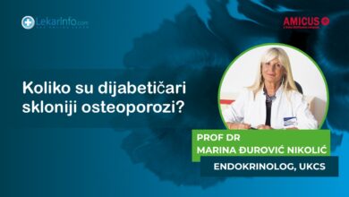 Prof. dr Marina Đurović Nikolić, endokrinolog: Koliko su dijabetičari skloniji osteoporozi?