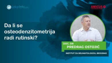 Doc. dr Predrag Ostojić, reumatolog: Da li se osteodenzitometrija radi rutinski?