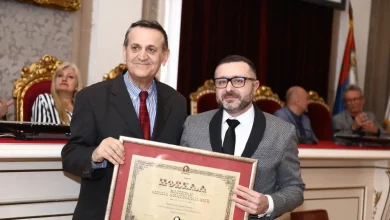 U BEOGRADU URUČENA PRIZNANJA KAPETAN MIŠA ANASTASIJEVIĆ