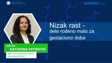 Assis. dr Katarina Mitrović: Nizak rast - dete rođeno malo za gestaciono doba