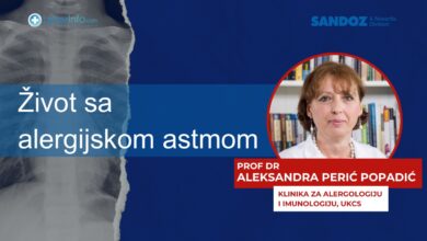 Prof. dr Aleksandra Perić Popadić: Život sa alergijskom astmom