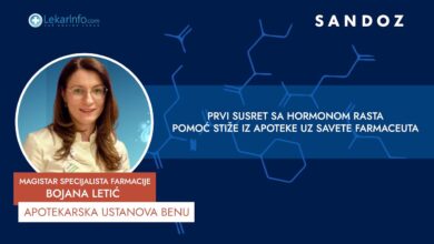 Mag.farm. Bojana Letič: Saveti farmaceuta u vezi sa hormonom rasta
