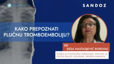 Dr Desa Nastasijević Borovac: Kako prepoznati plućnu tromboemboliju?